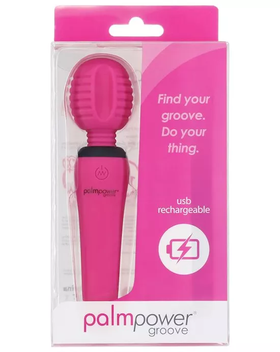 Palm Power Groove Mini Wand Fuchsia