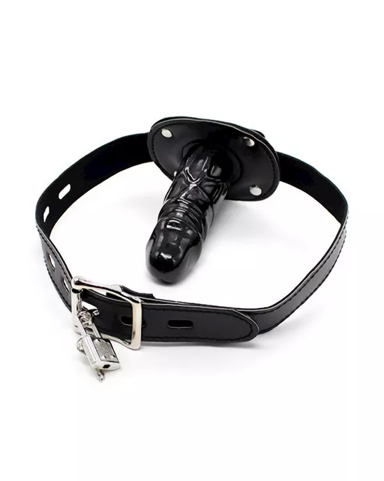 KinkiDildoGagwithPadlock