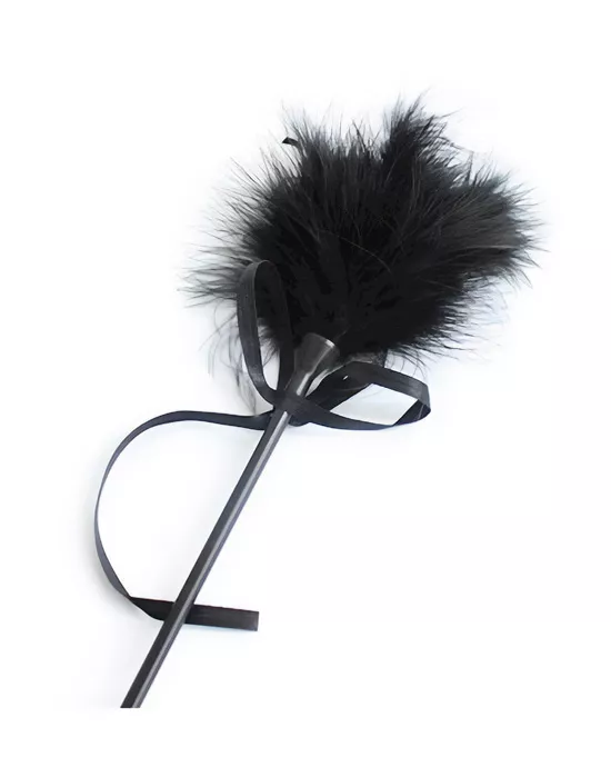 Kinki Laced Feather Crop With Tickler