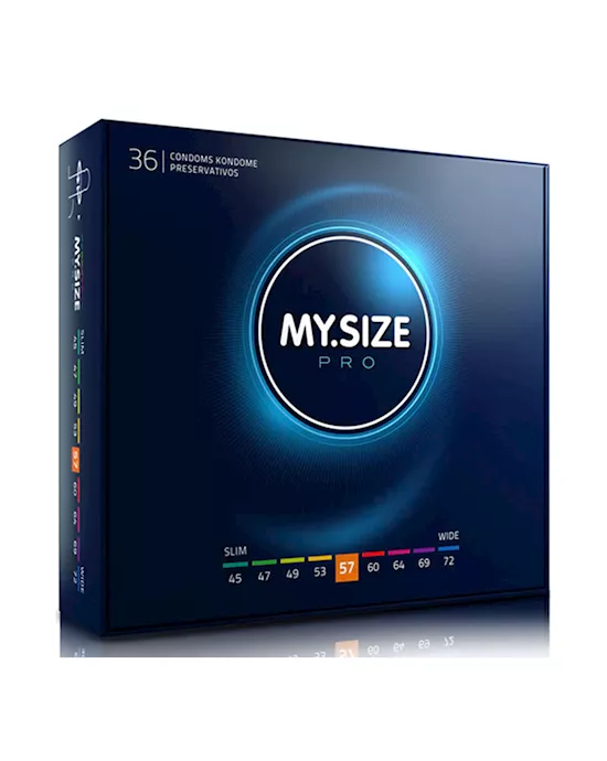 My Size Pro 57mm Condoms 36 Pack