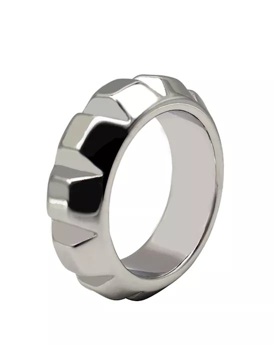 KinKiTyrantStuddedSteelCockRing
