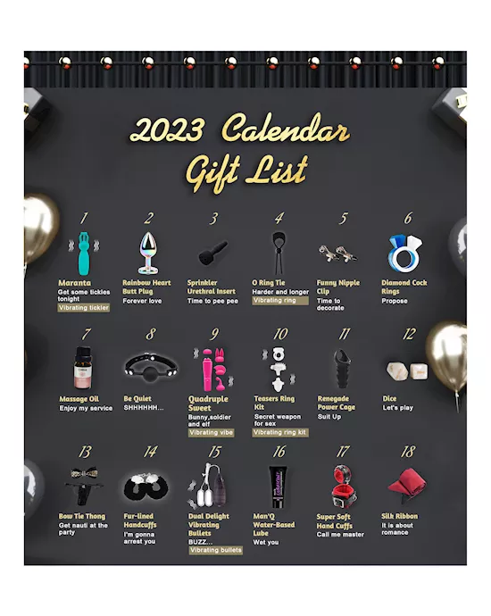 Chisa Erotic Advent Calendar