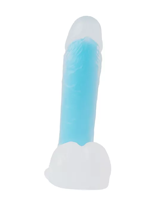 Nood Colours Glow In The Dark Dildo With Balls