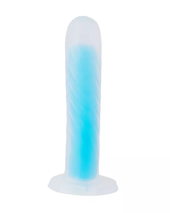 Nood Colours Glow In The Dark Dildo With Heart Shaped Base