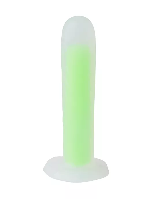 Nood Colours Glow In The Dark Dildo With Heart Shaped Base