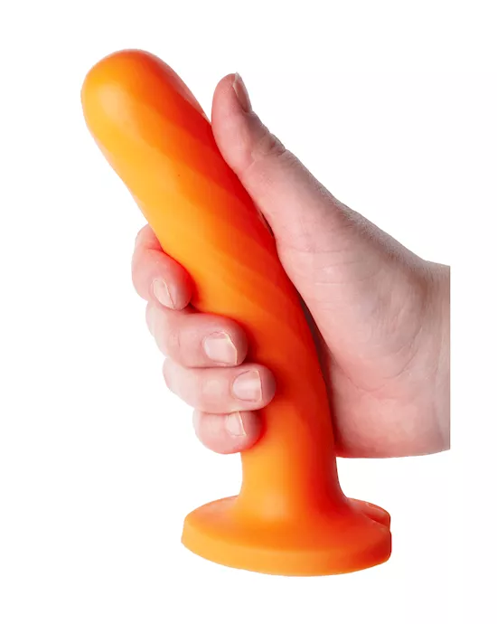 Nood Colours Dual Density Dildo With Heart Shaped Base