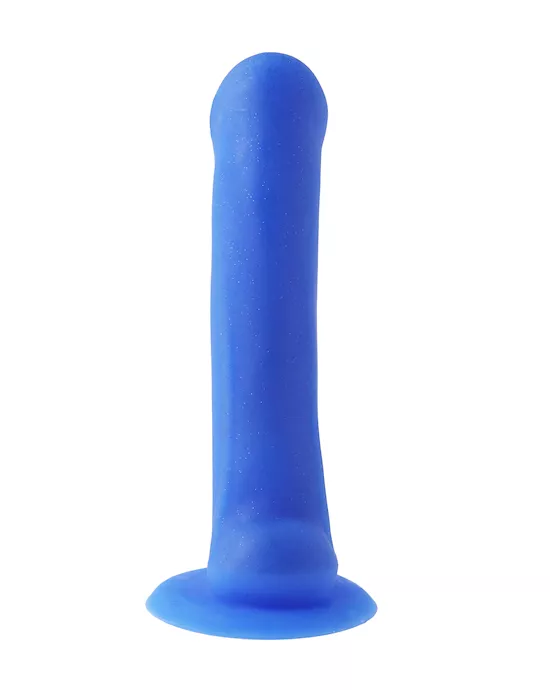 Nood Colours Glitter Dual Density Dildo With Balls
