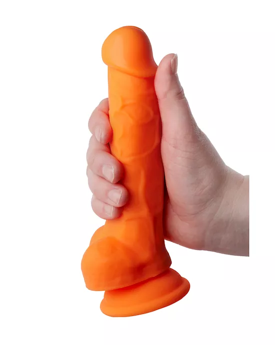 Nood Colours Realistic Dual Density Dildo With Balls