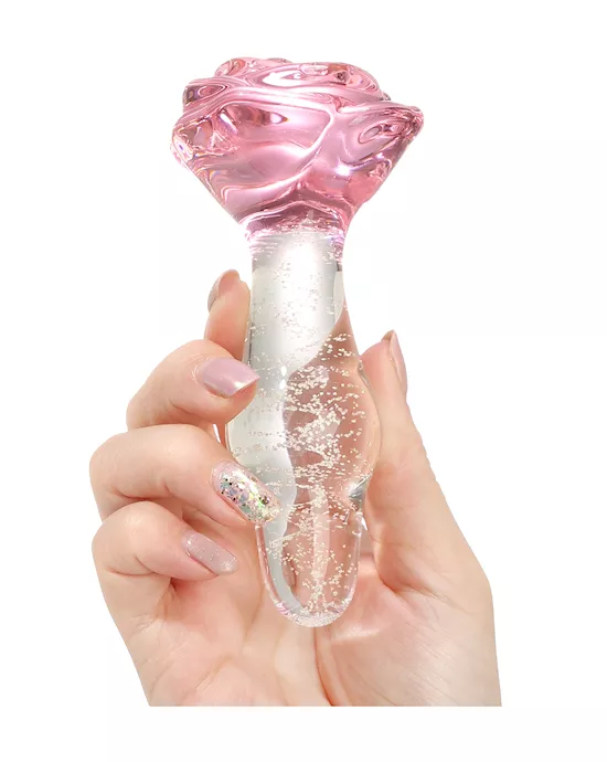 LucentGlowintheDarkRoseButtPlug