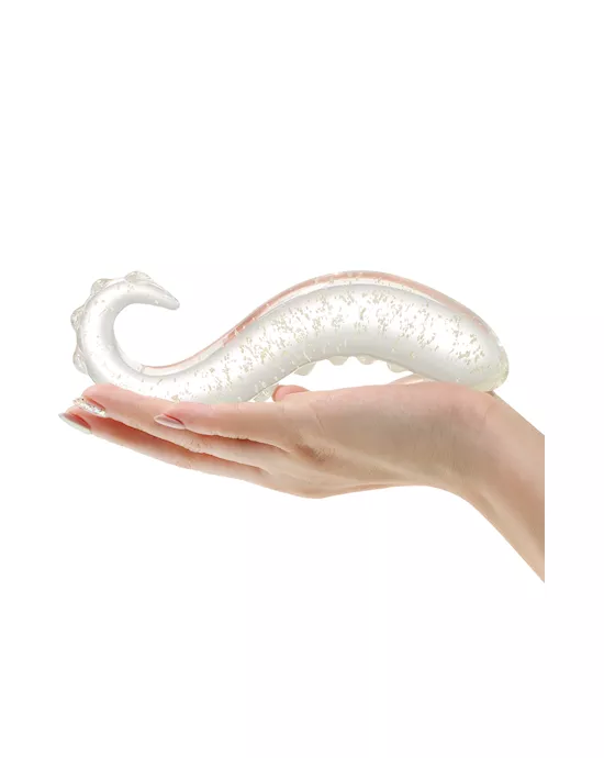 Lucent Glow In The Dark Seahorse Glass Massager