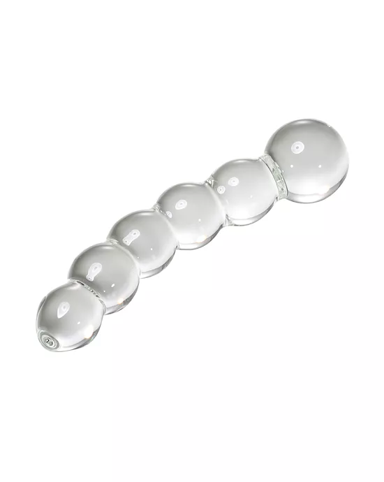 Lucent Beaded Glass Wand