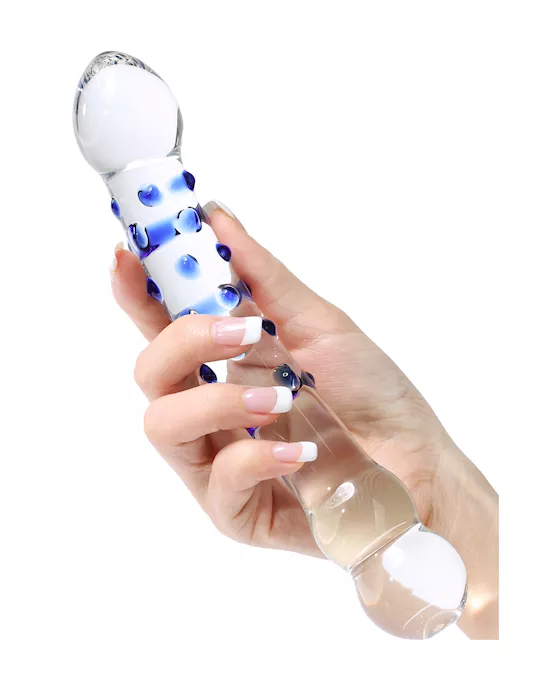 Lucent Spotted Glass Wand