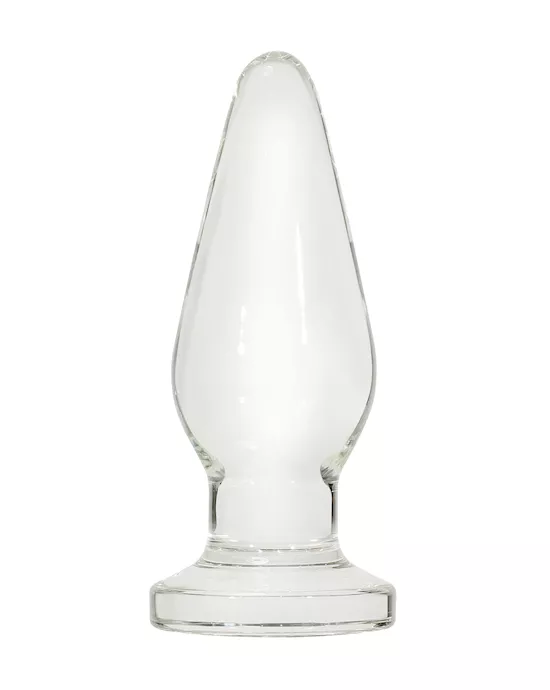 Lucent Giant Glass Butt Plug