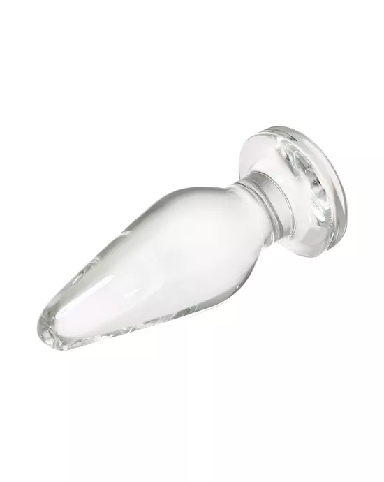 Lucent Giant Glass Butt Plug
