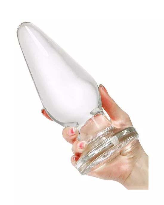 Lucent Giant Glass Butt Plug