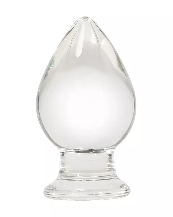 Lucent Giant Glass Butt Plug