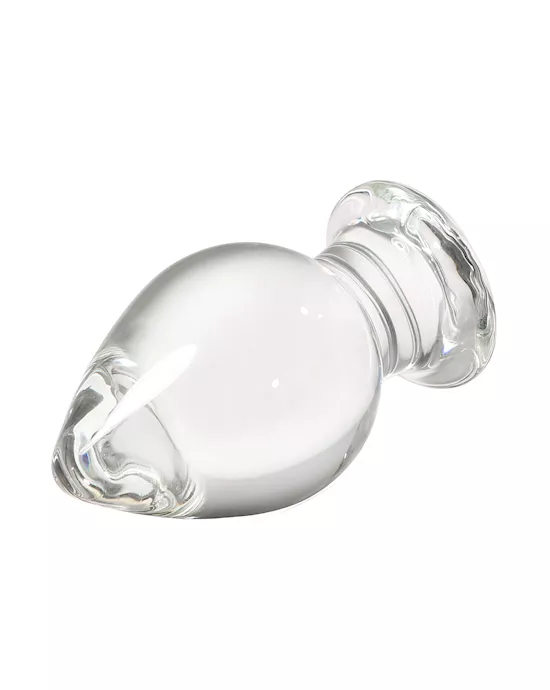 Lucent Giant Glass Butt Plug