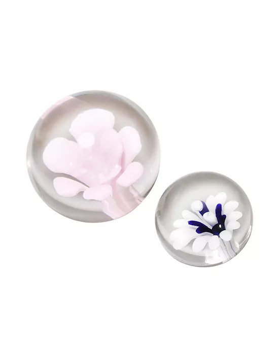 Lucent Flower Glass Kegel Balls