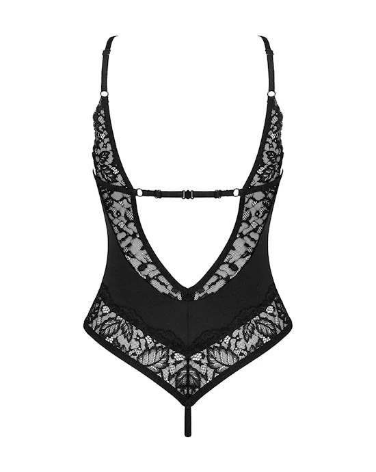 Obsessive Bellastia Crotchless Teddy