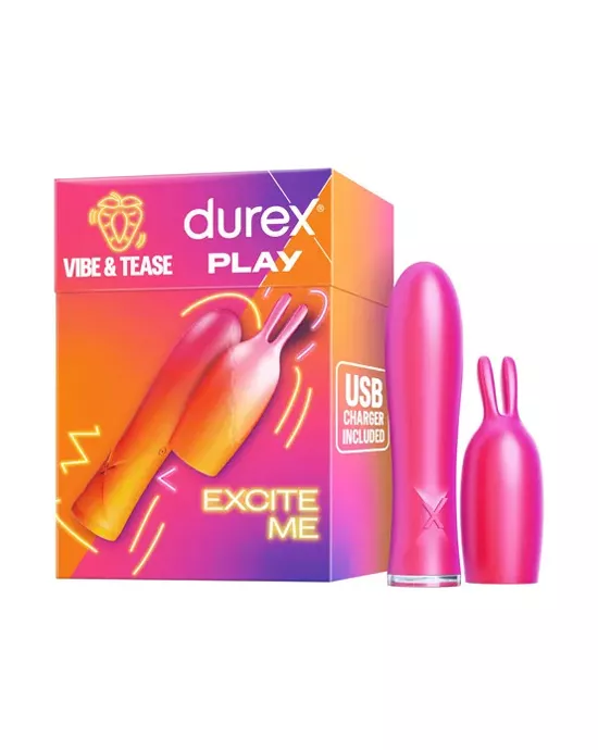 DurexPlayVibeTease2in1VibratorTeaserTipforPleasure