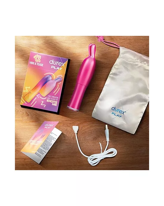 Durex Play Vibe & Tease 2 In 1 Vibrator & Teaser Tip