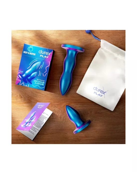 Durex Play Deep & Deeper Anal Plug Set