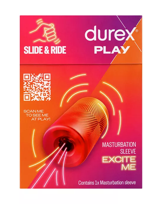Durex Play Slide & Ride Textured Masturbation Massage Sleeve