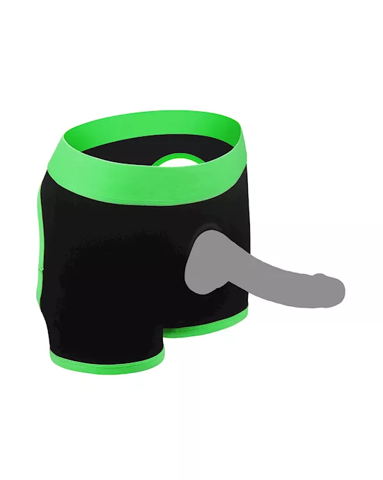 Get Lucky Strap-on Boxer Shorts - Xl/xxl