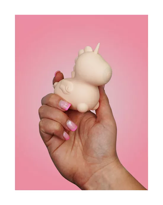 Unihorn Heart Throb Pulsing Clitoral Vibrator