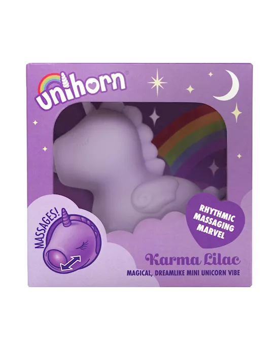 Unihorn Karma Lilac Massaging Clitoral Vibrator