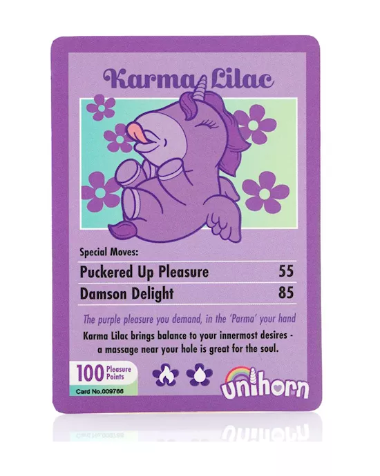 Unihorn Karma Lilac Massaging Clitoral Vibrator