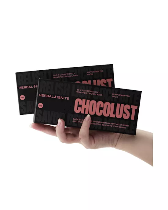 Chocolust Share Box - 20 X 5g Pieces