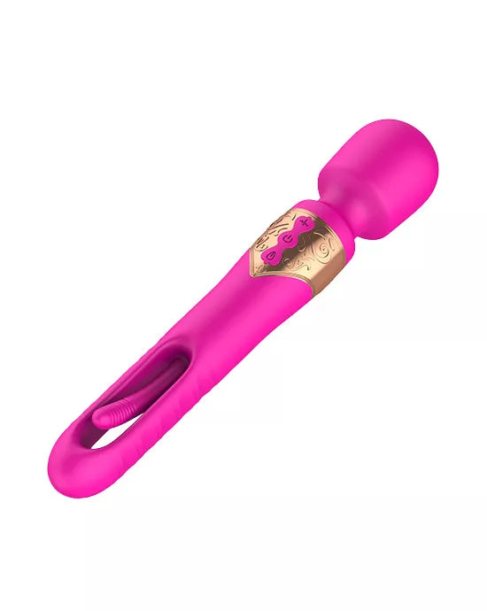 Ellie Flicker Wand Vibrator