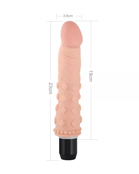Diamonds Extreme Soft Realistic Dildo Vibrator