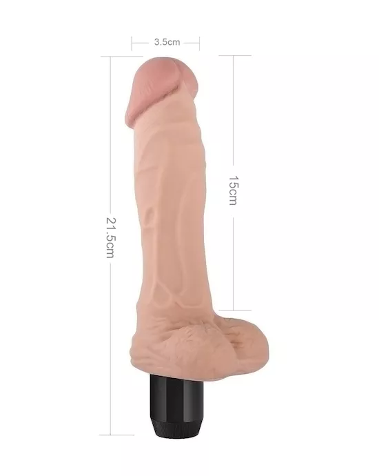 Stud Extreme Soft Realistic Dildo Vibrator