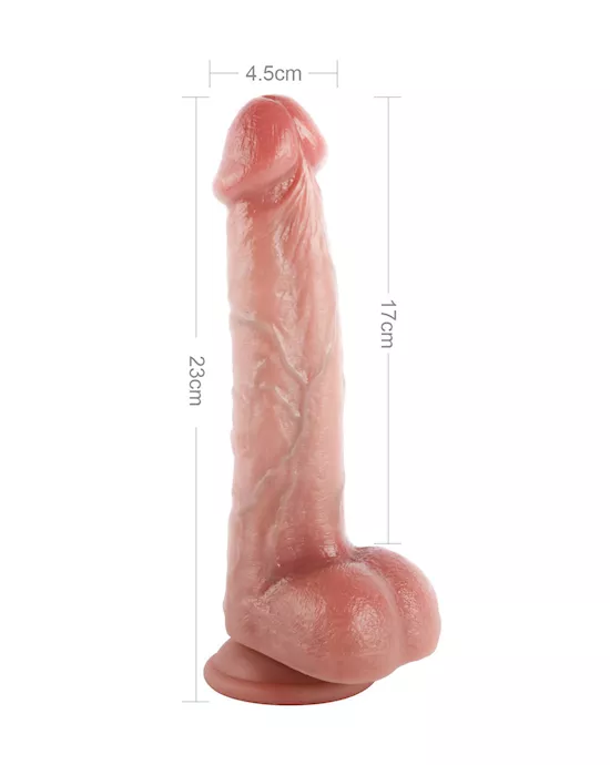Knight Dual-layered Silicone Dildo