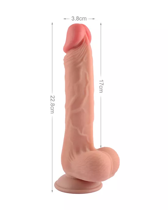 Sovereign Sliding Skin Dual Layer Dildo