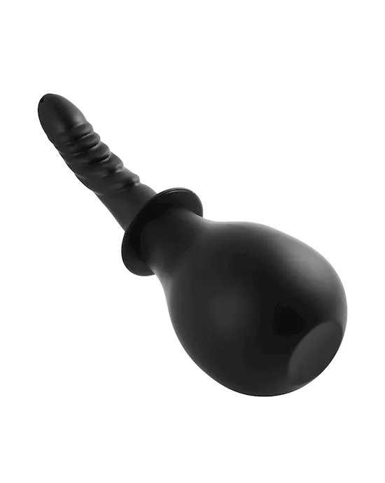 Squeezer-x Spray-style Silicone Anal Douche