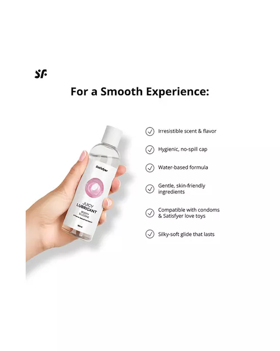 Satisfyer Juicy Lubricant Booty Silicone 150ml