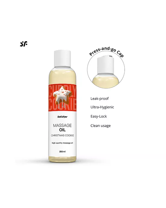 Satisfyer Massage Oil Christmas Cookie 250ml