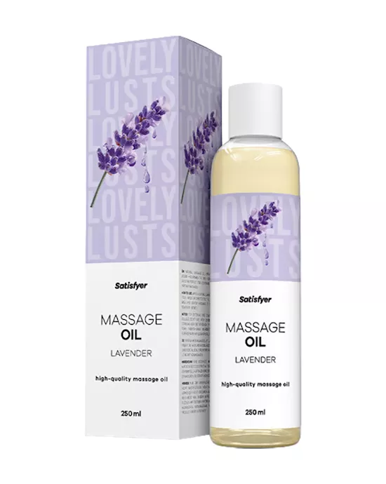 Satisfyer Massage Oil Lavender 250ml