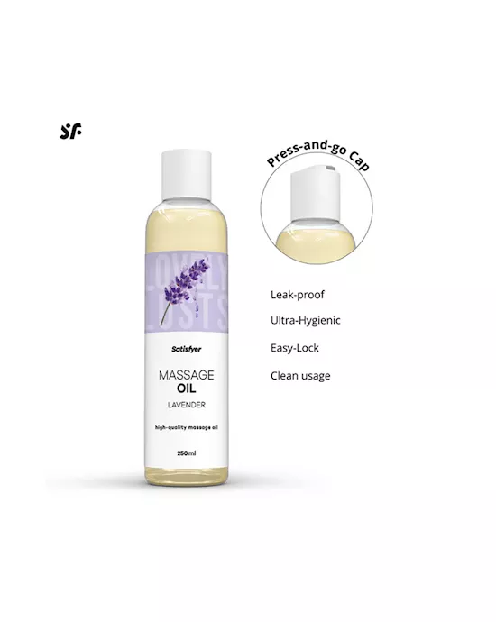 Satisfyer Massage Oil Lavender 250ml