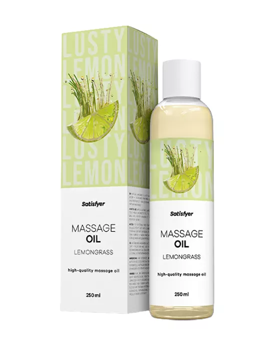 Satisfyer Massage Oil Lemongrass 250ml