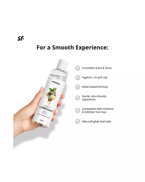 Satisfyer Juicy Lubricant Minty Mocha 300ml