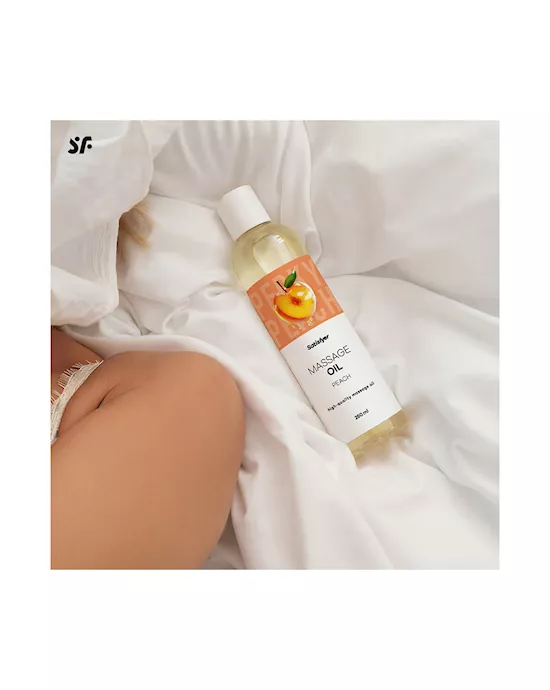 Satisfyer Massage Oil Peach 250ml