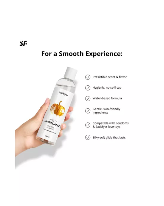 Satisfyer Juicy Lubricant Playful Pumpkin 300ml