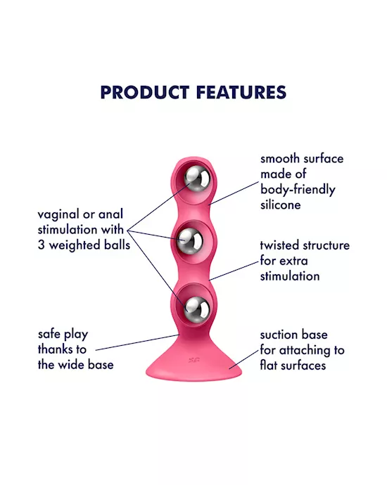 Satisfyer Triple Ball-r Plug