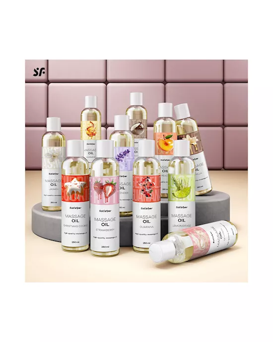 Satisfyer Massage Oil Strawberry 250ml