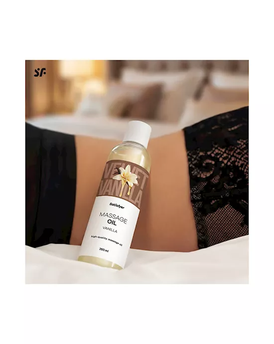 Satisfyer Massage Oil Vanilla 250ml