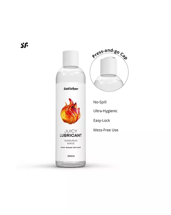 Satisfyer Juicy Lubricant Warm Wave 300ml
